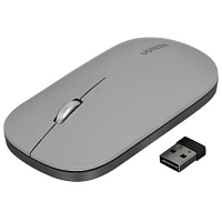 Беспроводная компьютерная мышь UGREEN MU001 (90373) Portable Wireless Mouse светло-серая
