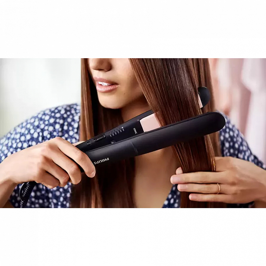 Выпрямитель для волос Philips BHS378/00 черный