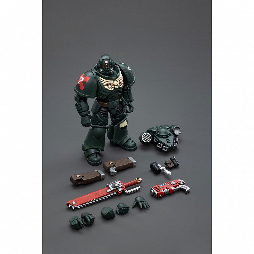 Фигурка Warhammer 40K Dark Angels Intercessors Sergeant Caslan 1:18