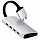 Мульти хаб Satechi Type-C Dual Multimedia Adapter серебристый (ST-TCDMMAS)