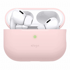 Чехол Elago Silicone case для AirPods Pro 2 (2022) Розовый (Lovely Pink)