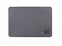Чехол Uniq для Macbook Pro 13 (до 2021) и Air 13 DFender Sleeve Kanvas серый