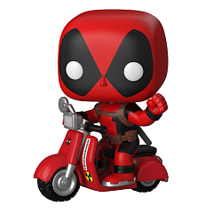 Коллекционная фигурка Funko POP! Rides Deadpool Deadpool & Scooter 