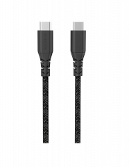 Кабель intouch Type-C - Type-C черный 3 метра