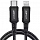 Кабель Acefast C4-01 USB-C to Lightning Charging Data Cable (1,8 метров) чёрный (AF-C4-01-BK)