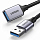 Кабель Ugreen US115 USB-A (male) - USB-A (female) (3 метра) чёрный (10498)
