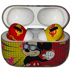 Беспроводные наушники Apple AirPods Pro Custom Edition Mickey Mouse матовые
