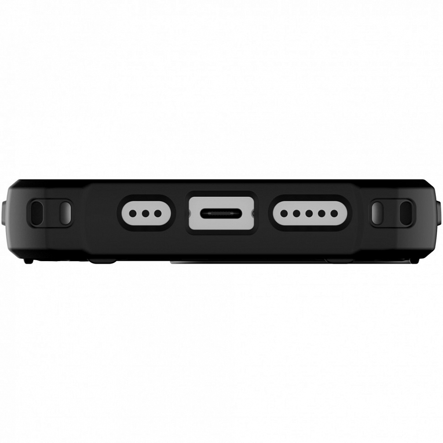 Чехол Uag Monarch для iPhone 14 Pro чёрный карбон (Carbon Fiber)
