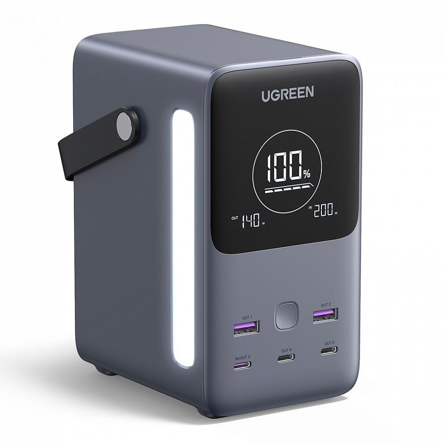 Внешний аккумулятор UGREEN PB770 300W -  48000mAh