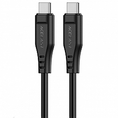 Кабель Acefast C3-03 USB-C to USB-C Charging Data Cable (1,2 метра) чёрный (AF-C3-03-BK)