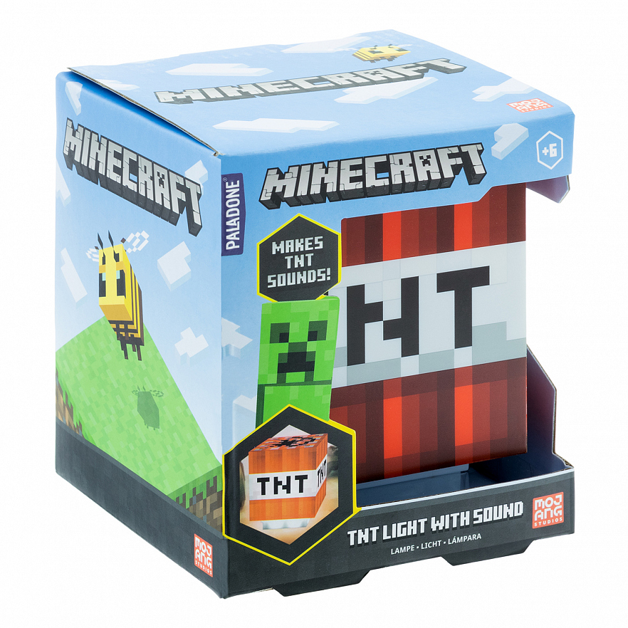 Светильник Minecraft TNT Light with Sound PP8080MCF