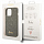 Чехол CG Mobile Guess Glitter Flakes w Metal Logo Hard для iPhone 14 Pro зелёный