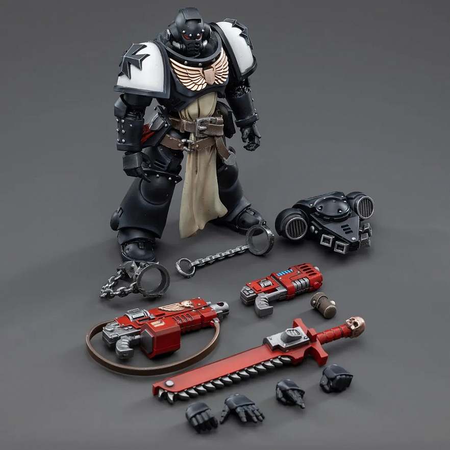 Фигурка Warhammer 40K Black Templars Primaris Crusader Squad 1:18