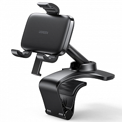 Автомобильный держатель Ugreen LP369 (80902) Foldable Dashboard Phone Holder чёрный