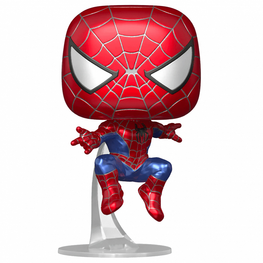 Коллекционная фигурка Funko POP! Bobble Marvel Spider-Man No Way Home Friendly Neighborhood S-M MT (Exc) (1158) 69232