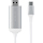 Кабель Satechi USB Type-C to HDMI 4K 60Hz (1,8 метра) ST-CHDMIS серебристый