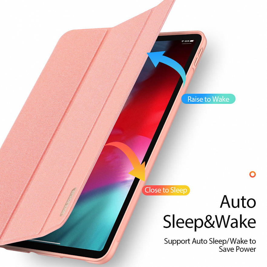 Чехол Dux Ducis Domo Series для iPad Air 10.9 (2020) розовый (Pink Sand)