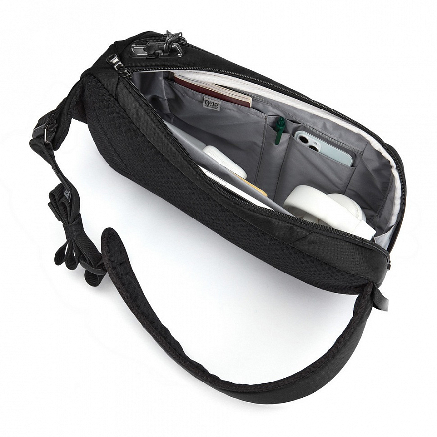 Сумка PacSafe Vibe 325 чёрная смола (Jet Black)