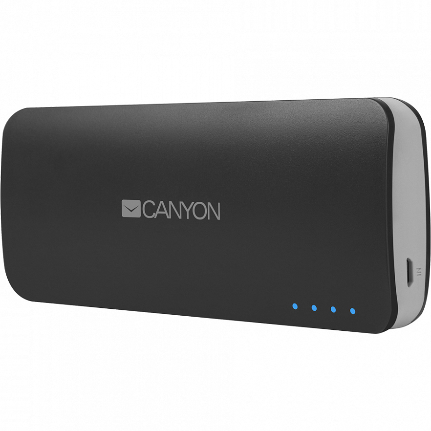 Внешний аккумулятор Canyon 10000 мАч чёрный (CNE-CPB100DG)