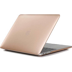 Чехол Crystal Case для MacBook Air 13" (2018-2021) золотистый