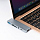 Хаб SwitchEasy SwitchDrive 6 in 1 USB-C Cable HUB USB Type-C / mini jack 3.5 мм / MicroSD / SD / USB / HDMI серый космос (GS-109-229-253-101)