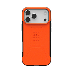 Чехол Uag Civilian для iPhone 17 Pro с MagSafe оранжевый