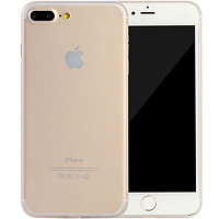 Чехол Memumi Ultra Slim 0.3 для iPhone 7 Plus / 8 Plus белый полупрозрачный