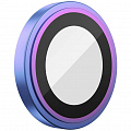 Защитное стекло на камеру BlueO Camera lens Armor metal для iPhone 15 Pro Max 3 шт. Colorful (+installer)