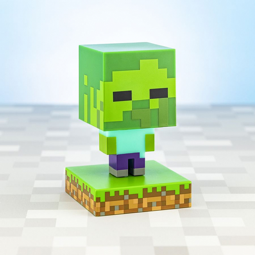 Светильник Minecraft Zombie Icon Light V2 PP6592MCFV2