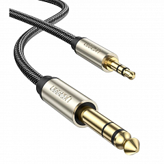 Кабель UGREEN AV127 (10630) 3.5mm - 6.35mm TRS - 5м 