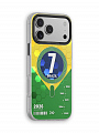 Чехол Benks для iPhone 17 Pro Max Dynamic Brazil D3 Soccer (2026)