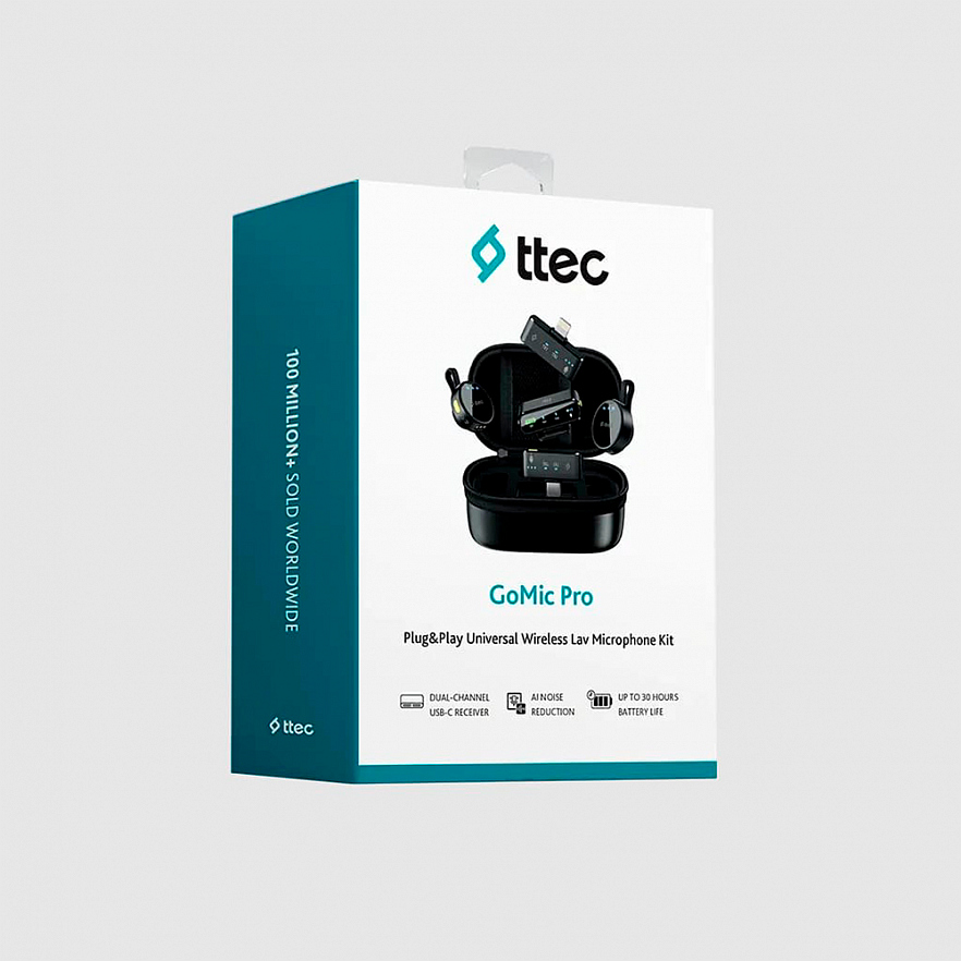 Петличный микрофон TTEC GoMic Pro (2KYM03S)