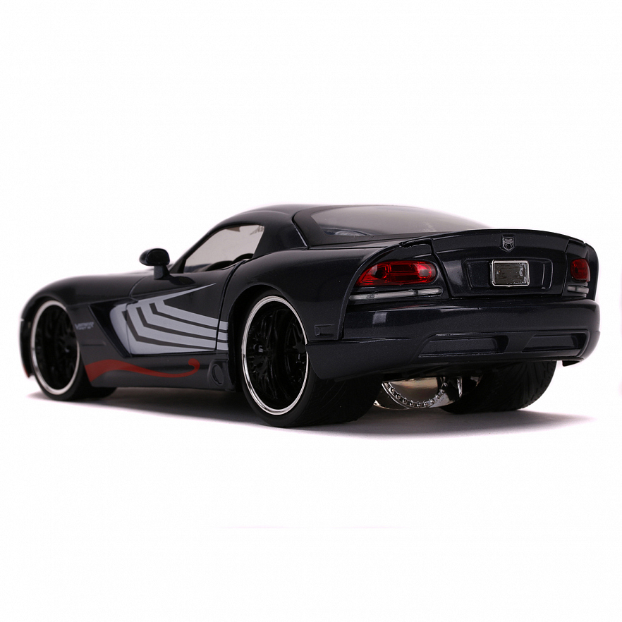 Набор Машинка с Фигуркой Марвел 2.75"+1:24 2008 Dodge Viper SRT10 Веном 31750
