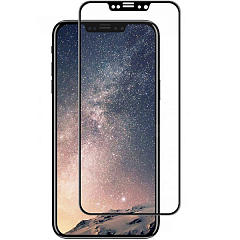 Защитное стекло DoDo Full Screen для iPhone X/Xs чёрная рамка