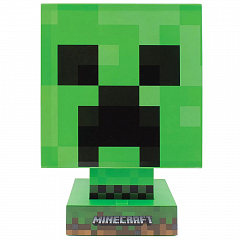 Светильник Майнкрафт Крипер Minecraft Creeper Icon Lamp (PP7992MCF)