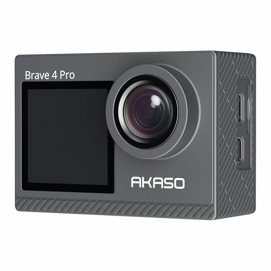 Экшн-камера AKASO BRAVE 4 PRO серая