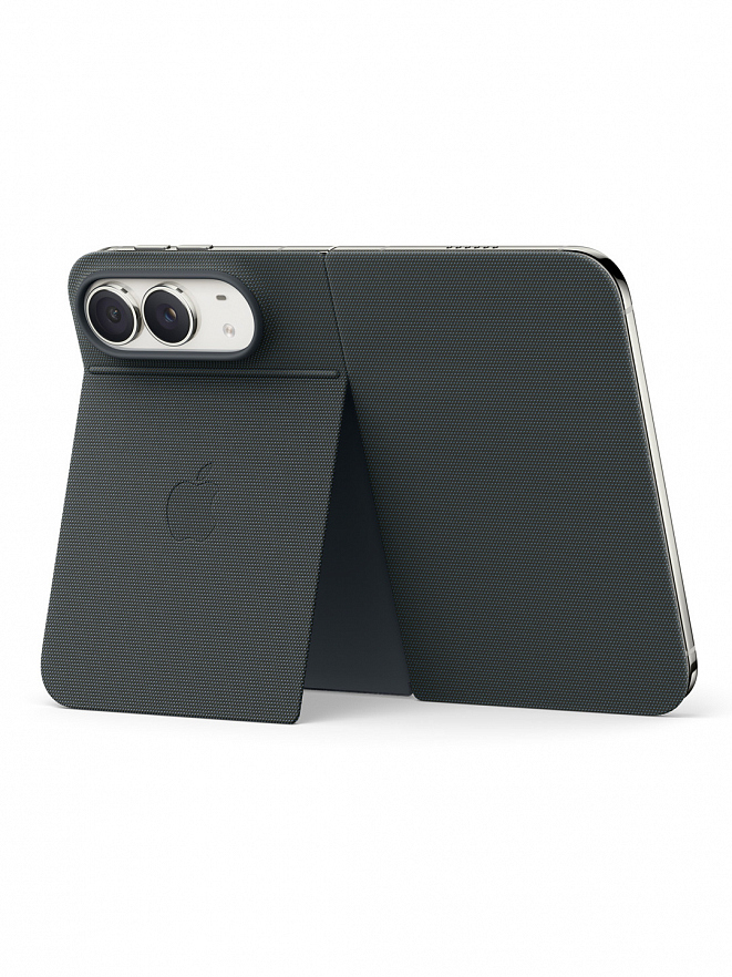 Чехол для iPhone Duo Folio с подставкой темно-синий