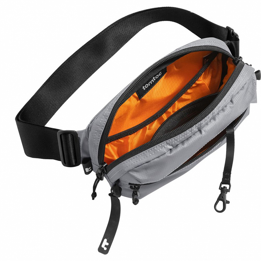 Сумка для аксессуаров Tomtoc Travel Aviator-T33 Chest Bag 1.5L серая
