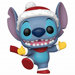Фигурка Funko POP! Disney Lilo & Stitch Holiday Stitch with Hat