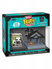 Фигурка Funko Bitty POP! Towns TNBC Jack Skellington and Jack's House 