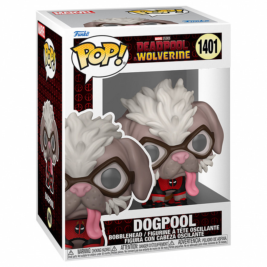 Фигурка Funko POP! Bobble Marvel Deadpool 3 Dogpool (1401) 79769