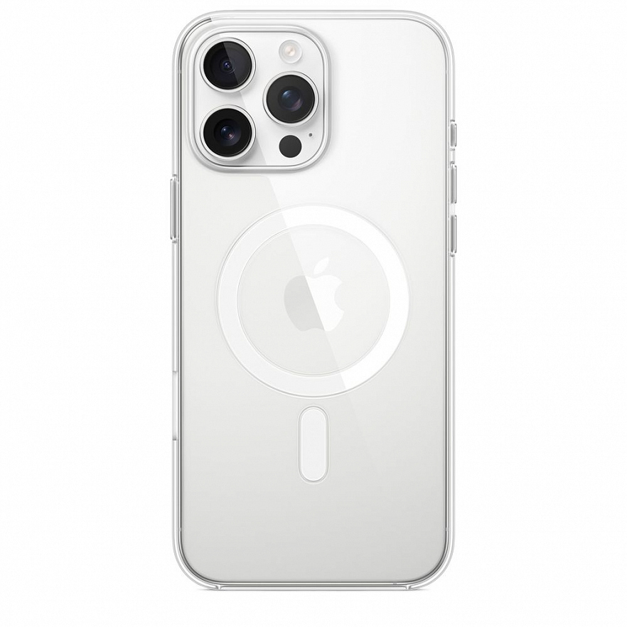 Чехол Apple MagSafe Clear Case для iPhone 16 Pro Max Прозрачный (Transparent)