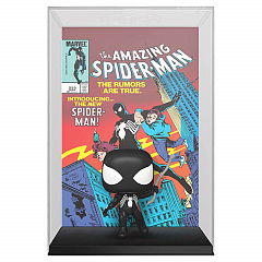 Фигурка Funko POP! Comic Covers Marvel Amazing Spider-Man #252 Spider-Man Black Suit (40) 72503