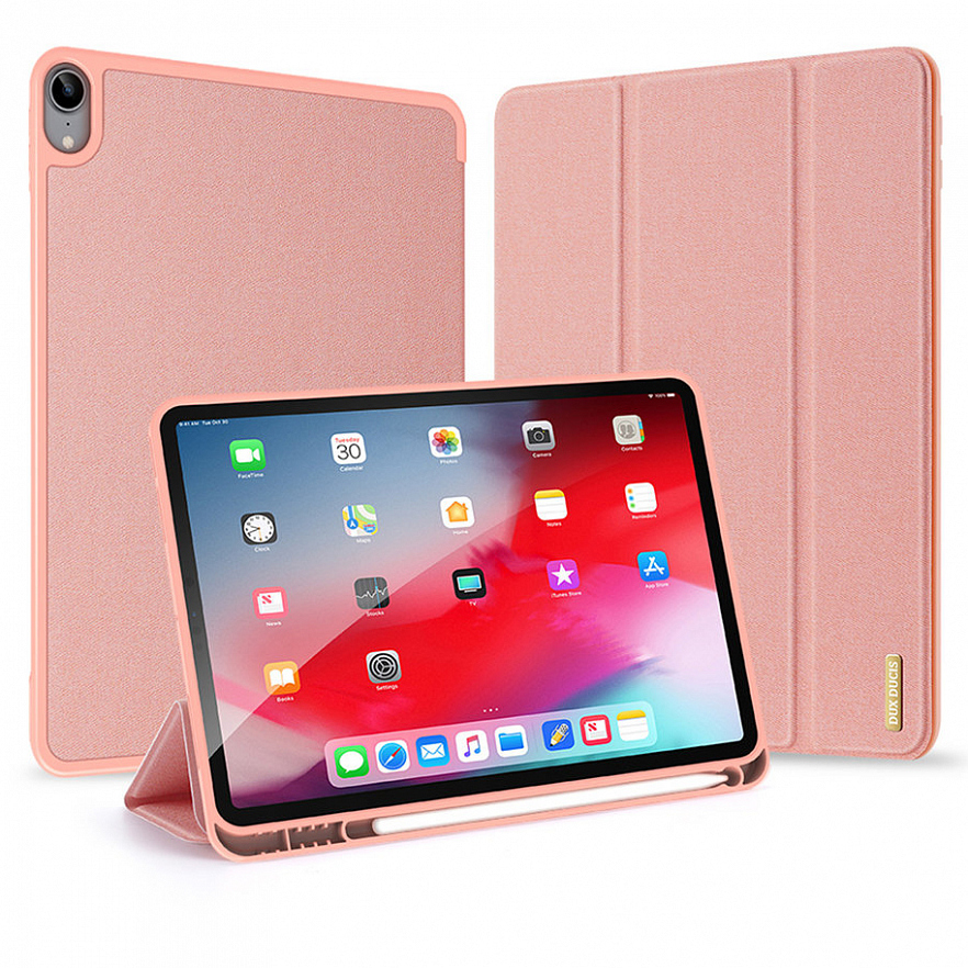 Чехол Dux Ducis Domo Series для iPad Air 10.9 (2020) розовый (Pink Sand)