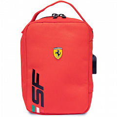 Сумка CG Mobile Ferrari Handbag PU SF Logo для смартфонов красная