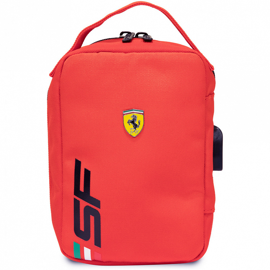 Сумка CG Mobile Ferrari Handbag PU SF Logo для смартфонов красная