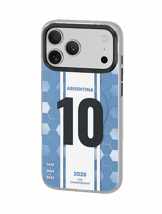 Чехол Benks для iPhone 17 Pro Max Dynamic Argentina D3 Soccer (2026)
