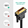 Кабель Ugreen DV102 DVI (24+5 pin) to VGA Cable (1 метр) чёрный (30741)