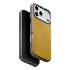 Чехол Uniq Lyden для iPhone 17 Pro с Magsafe желтый