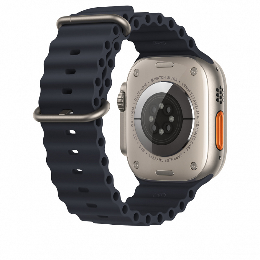 Ремешок для Apple Watch Ultra 49mm Midnight Ocean Band «Тёмная ночь»